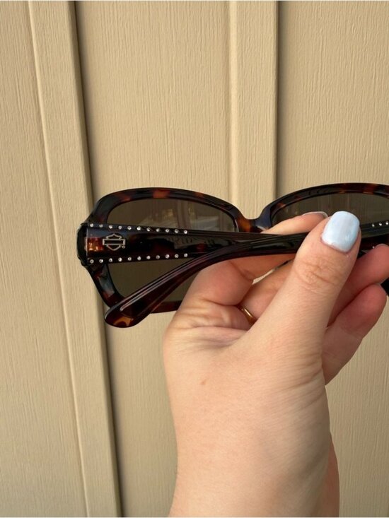 Harley-Davidson Y2K Sunglasses with Rhinestones main image 4
